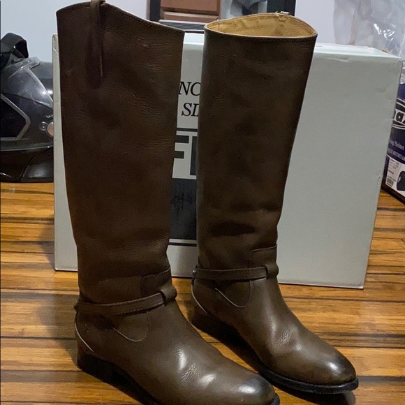 Frye Lindsay Plate riding style boots - Picture 8 of 8